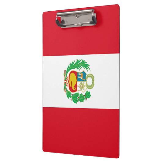 Patriottisch Klembord met vlag van Peru (Links)