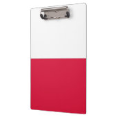 Patriottisch Klembord met vlag van Polen (Links)