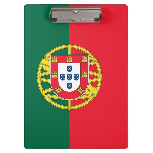 Patriottisch Klembord met vlag van Portugal (Voorkant)