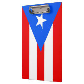 Patriottisch Klembord met vlag van Puerto Rico, Ve (Links)