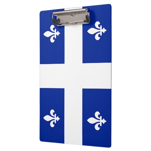 Patriottisch klembord met vlag van Quebec, Canada (Links)
