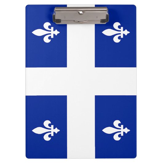 Patriottisch klembord met vlag van Quebec, Canada (Voorkant)