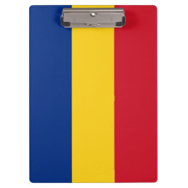 Patriottisch Klembord met vlag van Roemenië