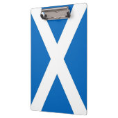 Patriottisch klembord met vlag van Schotland, VK (Links)