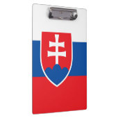 Patriottisch Klembord met vlag van Slowakije (Rechts)