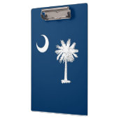Patriottisch Klembord met vlag van South Carolina (Links)