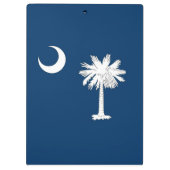 Patriottisch Klembord met vlag van South Carolina (Achterkant)