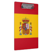 Patriottisch Klembord met vlag van Spanje (Rechts)