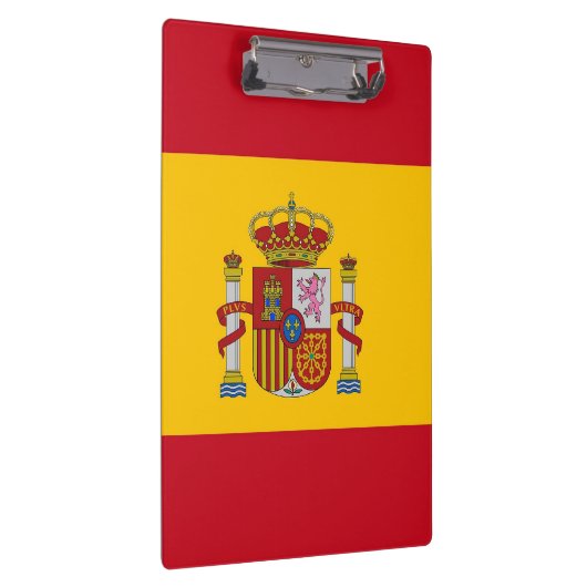 Patriottisch Klembord met vlag van Spanje (Rechts)