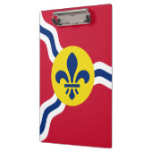 Patriottisch Klembord met vlag van St. Louis (Links)