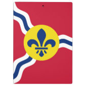 Patriottisch Klembord met vlag van St. Louis (Achterkant)