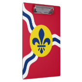 Patriottisch Klembord met vlag van St. Louis (Rechts)