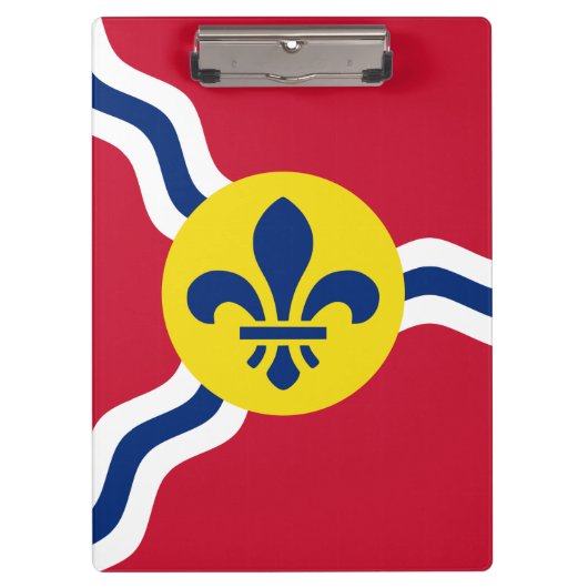 Patriottisch Klembord met vlag van St. Louis (Voorkant)
