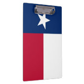Patriottisch Klembord met vlag van Texas, Verenigd (Rechts)