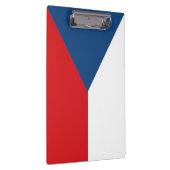 Patriottisch Klembord met vlag van Tsjechië (Rechts)