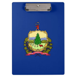Patriottisch Klembord met vlag van Vermont, Vereni