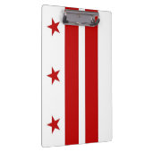 Patriottisch Klembord met vlag van Washington DC U (Rechts)