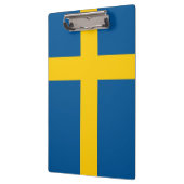 Patriottisch Klembord met vlag van Zweden (Links)