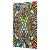 Patriottisch Klembord met Zuid-Afrikaanse Kleuren (Links)