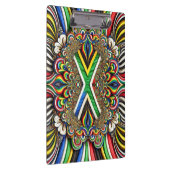 Patriottisch Klembord met Zuid-Afrikaanse Kleuren (Rechts)