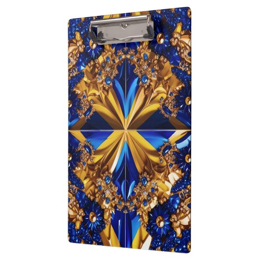 Patriottisch Klembord met Zweedse kleuren (Links)