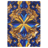 Patriottisch Klembord met Zweedse kleuren (Achterkant)