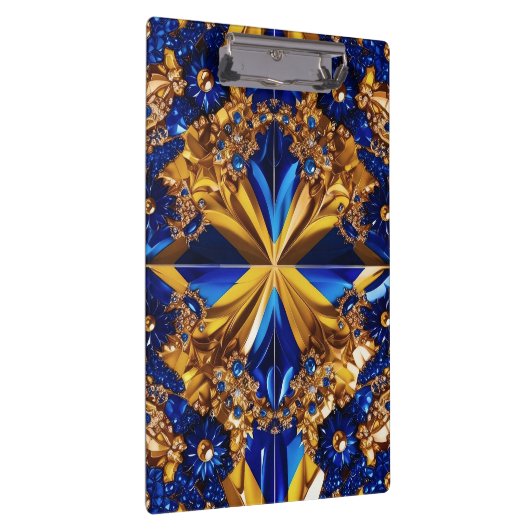 Patriottisch Klembord met Zweedse kleuren (Rechts)