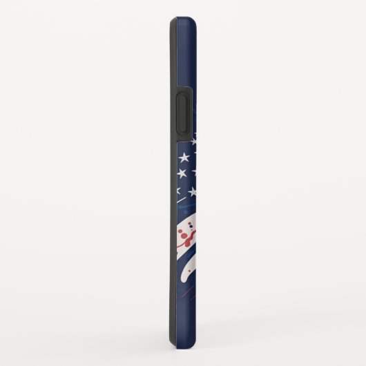 Patriottisch Kruis Case-Mate iPhone Case (Achterkant/rechts)