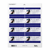 Patriottisch label voor militaire liefdeshartsverz (Full Sheet)