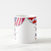 Patriottisch land van de Vrije Bunting Koffiemok (Center)