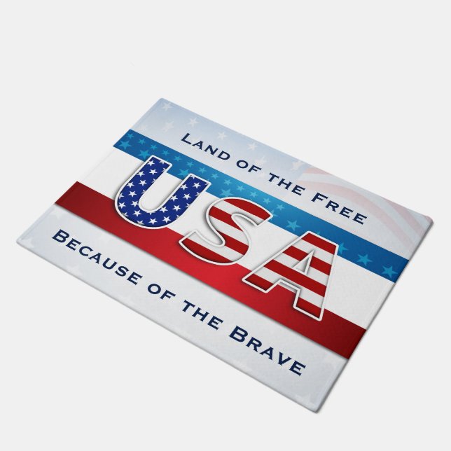 Patriottisch - Land van de Vrije Deurmat (Schuin)