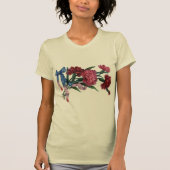  Patriottisch Lint & Bloemen Vrouwen Slim Fit T-shirt (Voorkant)
