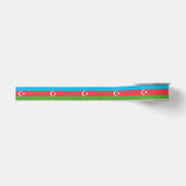 Patriottisch lint met vlag van Azerbeidzjan (Voorkant)