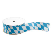 Patriottisch lint met vlag van Beieren, Duitsland (Spoel)