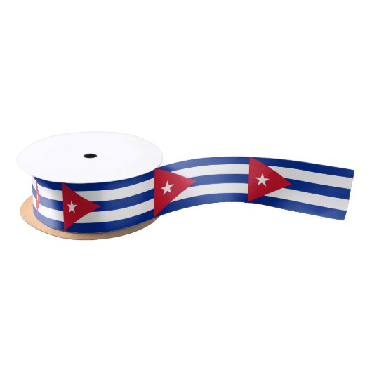 Patriottisch lint met vlag van Cuba (Spoel)