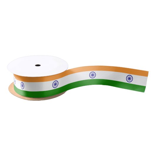 Patriottisch lint met vlag van India (Spoel)