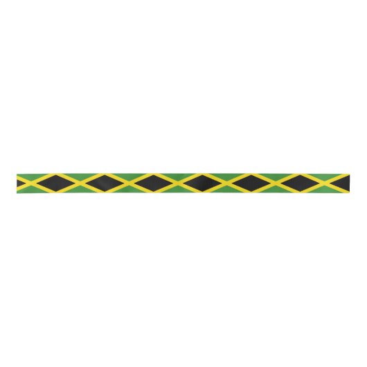 Patriottisch lint met vlag van Jamaica (Voorkant)