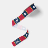 Patriottisch lint met vlag van Mississippi, VS (Achterkant)