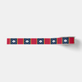 Patriottisch lint met vlag van Mississippi, VS (Voorkant)