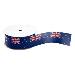 Patriottisch lint met vlag van Nieuw-Zeeland