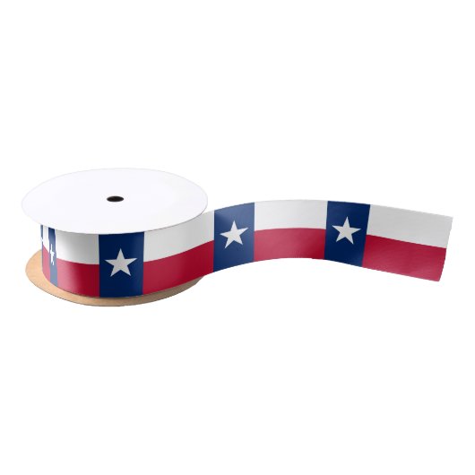 Patriottisch lint met vlag van Texas (Spoel)
