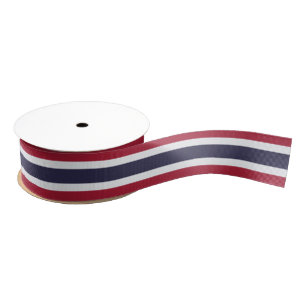 Patriottisch lint met vlag van Thailand