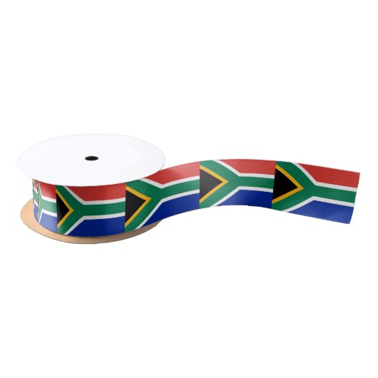 Patriottisch lint met vlag van Zuid-Afrika (Spoel)