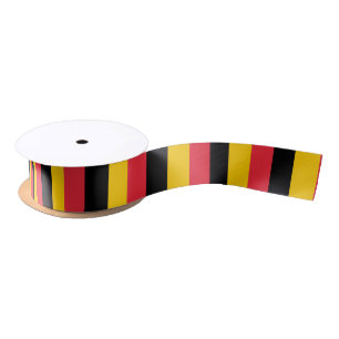 Patriottisch lintje met vlag van België Satijnen Lint