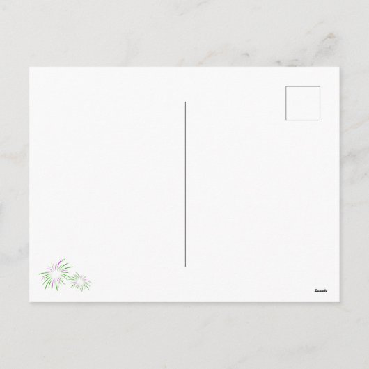 Patriottisch mag de 4e met u zijn feestdagenkaart (Achterkant)