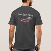 Patriottisch Mahi Mahi Shirt (Achterkant)