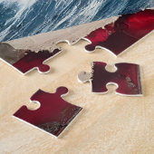 Patriottisch marineschip legpuzzel (Zijkant)