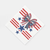 patriottisch matching paper-Bord Servet (Hoek)