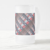 Patriottisch Matglas Bierpul (Voorkant rechts)