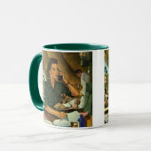 Patriottisch, medisch verpleegster telefonisch Mok (Voorkant links)